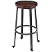 Ball & Cast Pub Height Barstool 29 Inch Seat Height Rustic Brown Set of 2
