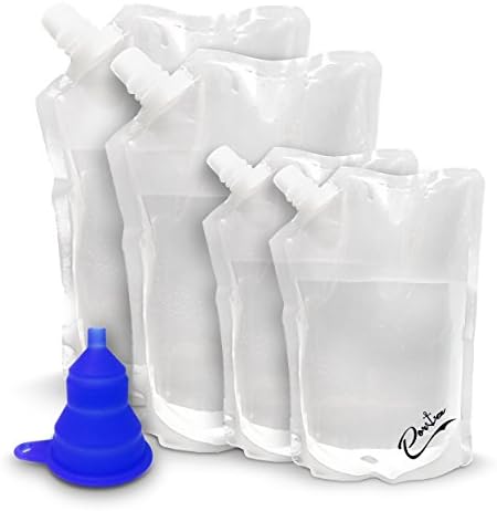 Porta Flasks Cruise Liquor Bag Kit Durable Reusable Flask Kit