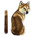 Wagging Wipers Shiba Inu Dog car Rear Wiper Sticker Decal