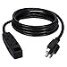 QVS PC3PX-15 3-Outlet, 3-Prong Power Extension Cord primary