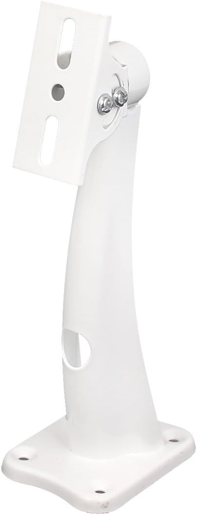 Witamy Trapezoid Camera Wall Ceiling Mount Adjustable Angle Metal Bracket Stand Holder Light Weight for CCTV Stand Cameras MI 360 etc. White