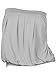 Maggie Tang Women's Tie Dye Modal Stretchy Sleeveless Pleated Tube Top Grey