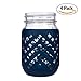 JarJackets Silicone Mason Jar Sleeve - Fits 16oz (1 pint) REGULAR-Mouth Jars | Package of 4 (Midnight)