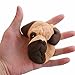 DSSY Jumbo Rainbow Animal Fruit Dessert Cake Kawaii Cream Scented Squishies Slow Rising Kids Toys Doll Gift Fun Collection Stress Relief Toy (Pug Dog Khaki)