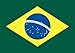 Annin Flagmakers Model 190842 Brazil Flag 3x5 ft. Nylon SolarGuard Nyl-Glo 100% Made in USA to Official United Nations Design Specifications.