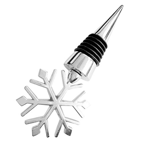 Clearance Sale!UMFun Snowflake Wine Bottle Plug Drink Bottle Stopper Reusable Wine Saver Cover 300A