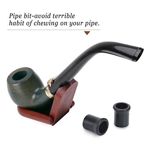 Long Smoking Pipe Churchwarden Wooden Pipe for Smoking with 3 in