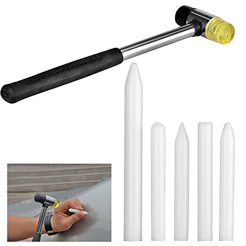 HiYi 5-Piece Nylon Tap Down Tool Set - Paintless Dent Repair (PDR) Tools For Cars & Metal Surfaces - View #4