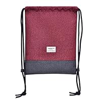 COAFIT Drawstring Bag Large Splash Proof Travel Light Weight Sack Students Drawstring Bag