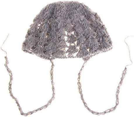Duyummy Newborn Hand Knitting Mohair Bonnet Angola Infant Baby Photography Props
