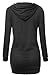 BAISHENGGT Women's Raglan Long Sleeve Tunic Sweatshirt Hoodie
