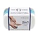 Pumice Stone for Feet - 2 in 1 Scrubber with Soap (Ta Tree) - Foot Care & Pedicure Kit - Valentines Day Gifts for Her