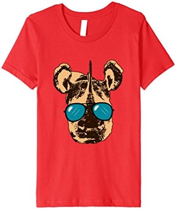 Kids Funny Rhino Gift T Shirt | Cool Rhino With Sunglasses Shirt 12 Red