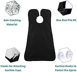 Leaflai Beard Bib Apron - Adjustable Hair Catcher for Men, Gifts for Him view 5