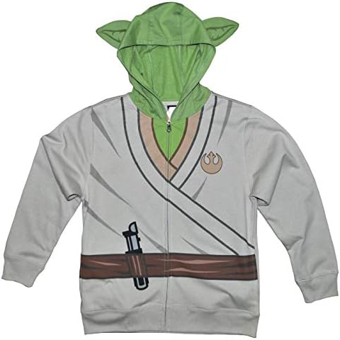 Disney Star Wars Little & Big Boys Yoda Character Hoodie