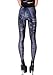RedExtend Women's Fashion Street Beat Legs Tight Stretch Nightclubs Leggings,Newspaper,One Size