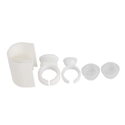 Meiyya Eyelash Extension Glue Ring for Grafting Lashes(Ordinary U-Shaped Ring Cup)