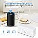 Smart Plug ESICOO - Plug A Certified Compatible with Alexa, Echo & Google Home & WiFi 2.4G - Only Cloud Intelligence App (4-Pack)