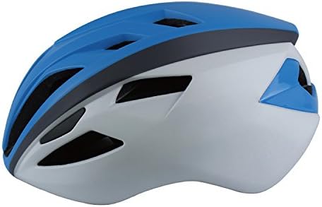 Adult Bike Helmet Safety Light,Adjustable Sport Cycling Helmet Road Mountain Bicycle Helmet for Men Women Safety Protection 56-61CM (Blue)