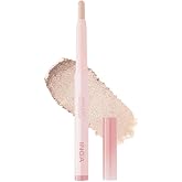 INGA Shine Eyes Stick Shadow - Creamy Shimmer Eyeshadow, Smudge-Proof, Easy-to-Blend, Long-Lasting Eye Makeup Stick with Precise Tip for Easy Application (Shining Sugar)