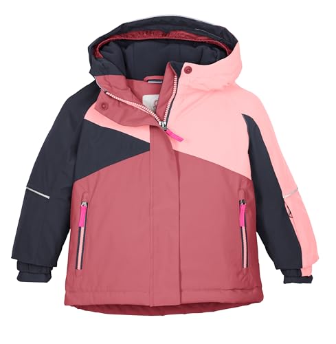 first instinct by killtec Niños Chaqueta de esquÃ/chaqueta funcional con capucha y protección contra la nieve FISW 41 MNS SKI JCKT, dark rouge, 86/92, 43388-000