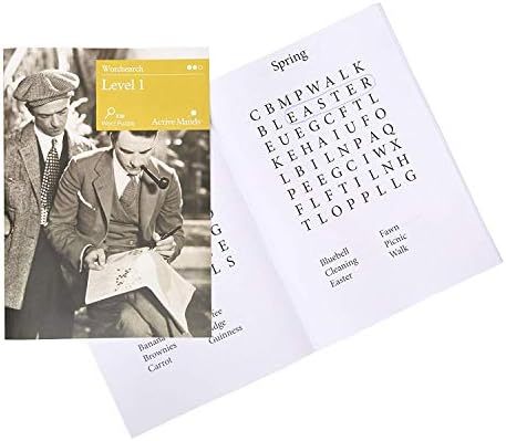 Level 1 Word Search Puzzle Book: Specialist Alzheimer’s / Dementia Puzzles and Games by Active Minds