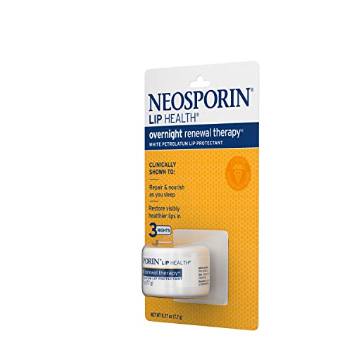 Neosporin Lip Health Overnight Healthy Lips Renewal Therapy Petrolatum