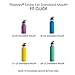 Flaskars Straw Lid for Hydro Standard Mouth Sport Water Bottle Flask