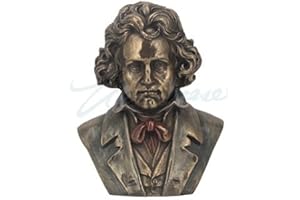 Unicorn Studios WU76459A4 Ludwig Beethoven Bust Musician Sculpture