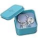 Gmai Fitness Gym Keyring with Quotes, Weight Plate, Dumbbell, and Kettlebell Exercise Bag Charm Pendant Keychain (ME VS ME)