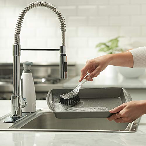 Casabella Clear With Black Bristles Scrub Brush, Angled Pricepulse