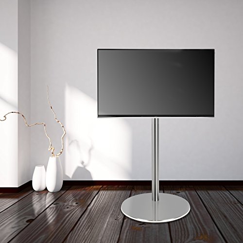 High End Design Tv Floor Stand with 60° Swivel Cavus Sphere [S] Hand