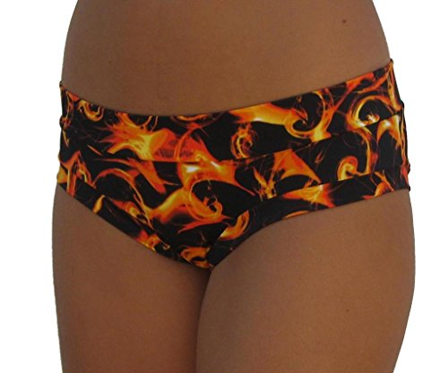 Delicate Illusions Double Band Scrunch Butt Gym Yoga Pole Fitness Workout Booty Shorts Women