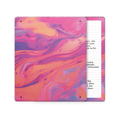 Tablet Skin Compatible with Amazon Kindle Scribe 2 (2024) - Sunset Flow - Premi…