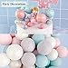 50 Pcs White Foam Balls, Kissbuty 20mm (0.79 inch) Craft Foam Balls Polystyrene Craft Balls Art Decoration Styrofoam Balls for DIY Art Craft, School Projects and Party Decorations