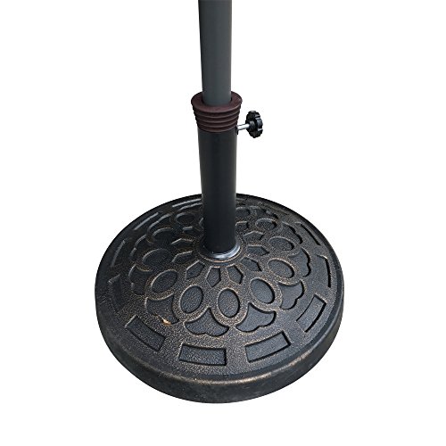 Do4U Umbrella Cone Umbrella Wedge Parasol Base Stand Patio Table Hole Ring Plug (Brown) - Thumbnail 5