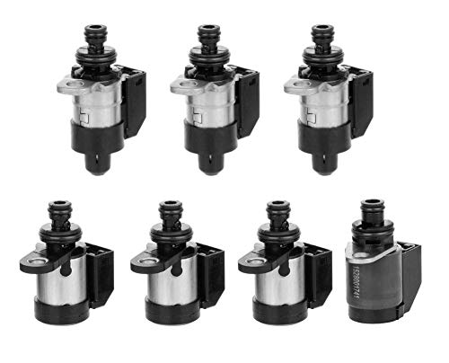 Transmission shift Solenoids Kit 7PC case RE5R05A A5SR1/2 5-Speed For Infinity G35 fx 35 31941-90X00 31941-90X01