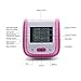 Wrist Blood Pressure Monitor Full Automatic Digital Blood Pressure Cuff Wrist BP Cuff with Pulse Rate Large Screen Display Alarm Function 2 User Modes (2 x 99Memory) Yonker YK-BPW1 - Pink