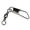 SHELURE-Fishing-Line-to-Hook-Clip-Connector-Swivels-20-75LB-Pack-of-100