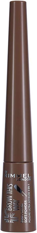 Rimmel Brow Shake Filling Powder Medium Brown 7 g Foolproof Brows view 2
