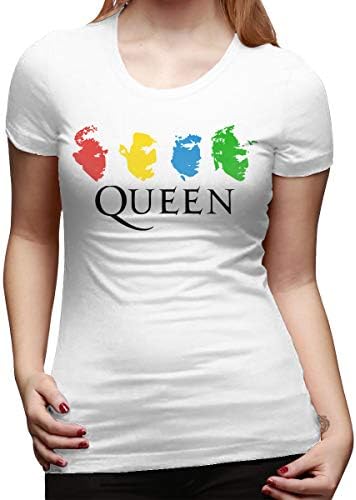 BttGSe Bohemian The Rhapsody Classic Women's Short Sleeves T-Shirt White