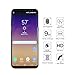Samsung S8 Glass Screen Protector SGIN, [2Pack Black]Highest Quality Premium Tempered Glass Anti-Scratch, Clear High Definition (HD) Screen Film for Samsung Galaxy S8(Full Screen Coverage)