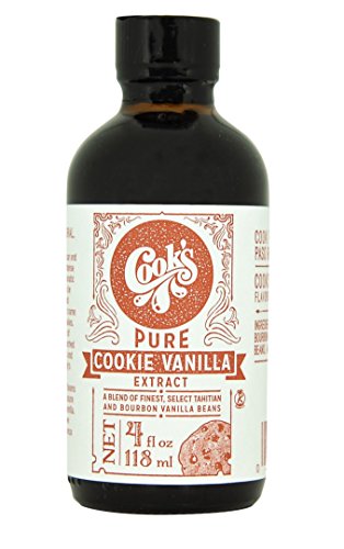 Cook's Choice Premium Quality Pure Cookie Vanilla Extract, 4 Ounces