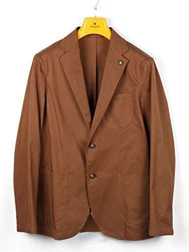 Amazon ジャンネット 2b シングルテーラード ジャケット ブラウン 8g3jk メンズ コート ジャケット 通販