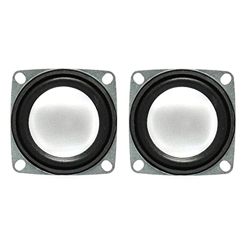 Gikfun 2″ 4Ohm 3W Full Range Audio Speaker Stereo Woofer Loudspeaker for Arduino (Pack of 2pcs) EK1725