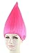 Chestnut Cone Hair Wigs w/Wig Cap Cosplay Costume Party Halloween Colorful Pink Hairpiece Men,Women