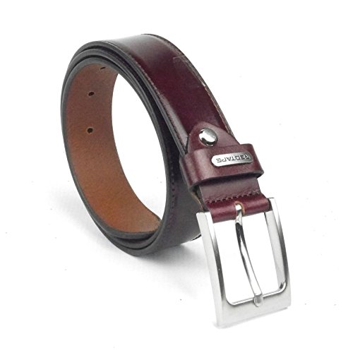 Red TapeMens Real Leather Belts Brown Tan Bordo Black