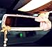 Cute Dasiy Rear View Mirror with Bling Sparkly Rhinestone, Car Decorations Accessories for Women