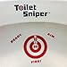 Toilet Sniper Potty Training Self-Adhesive Targets (Red & White)