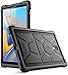 Poetic Galaxy Tab A 10.5 Case, TurtleSkin Series [Corner/Bumper Protection][Bottom Air Vents] Protective Silicone Case for Samsung Galaxy Tab A 10.5 (SM-T590/T595) - Black